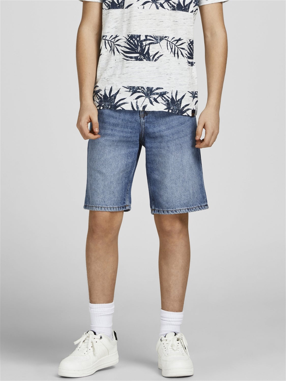 Multi-stripe cotton shorts Farfetch Jungen Kleidung Hosen & Jeans Kurze Hosen Shorts 