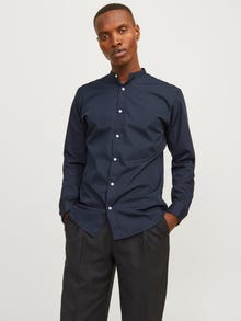 Jack & Jones Slim Fit Neformalus marškiniai -Navy Blazer - 12205921