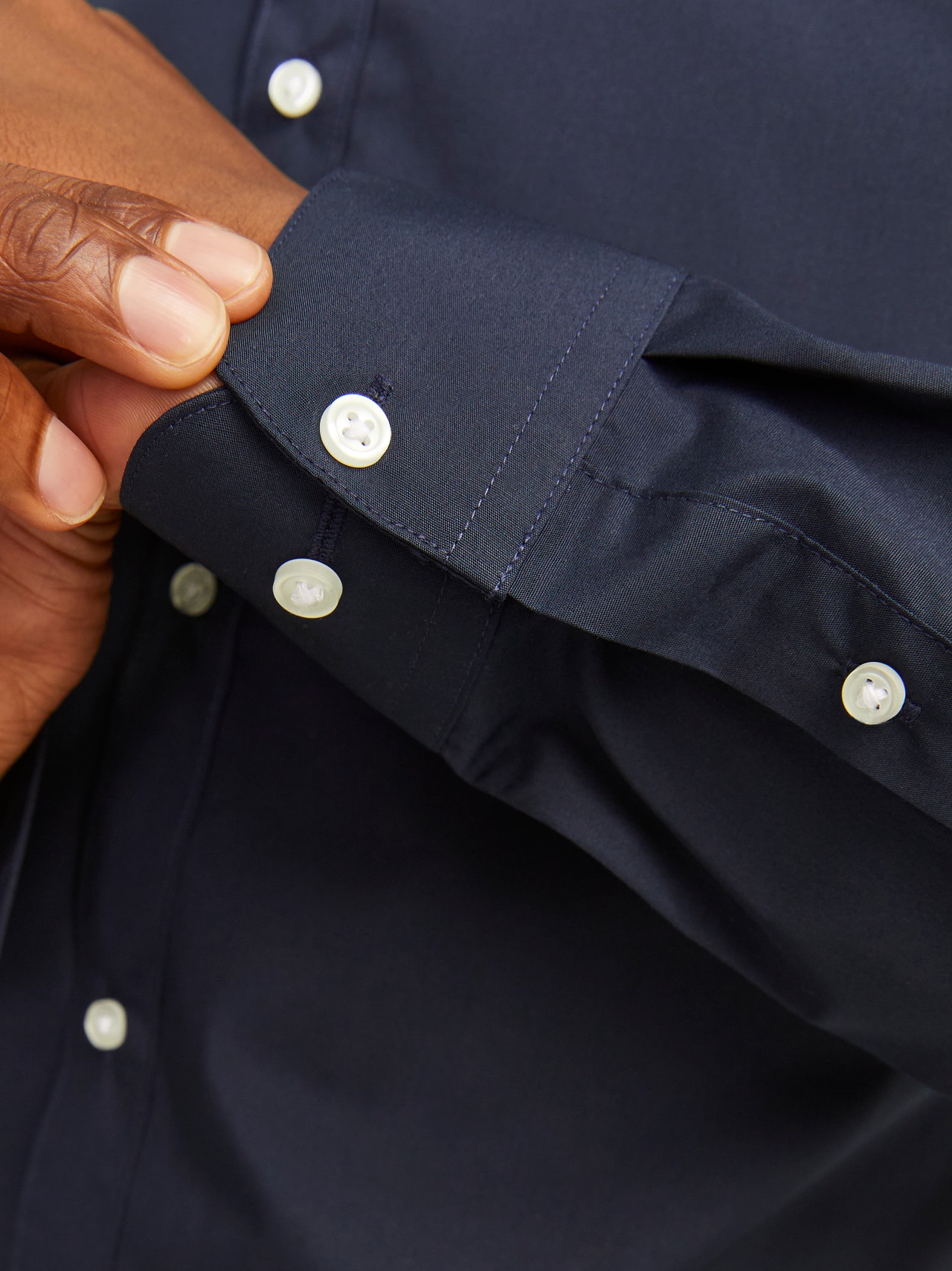 Jack & Jones Slim Fit Casual overhemd -Navy Blazer - 12205921