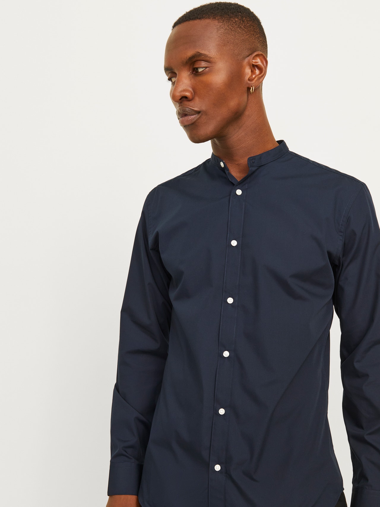 Jack & Jones Slim Fit Casual skjorte -Navy Blazer - 12205921