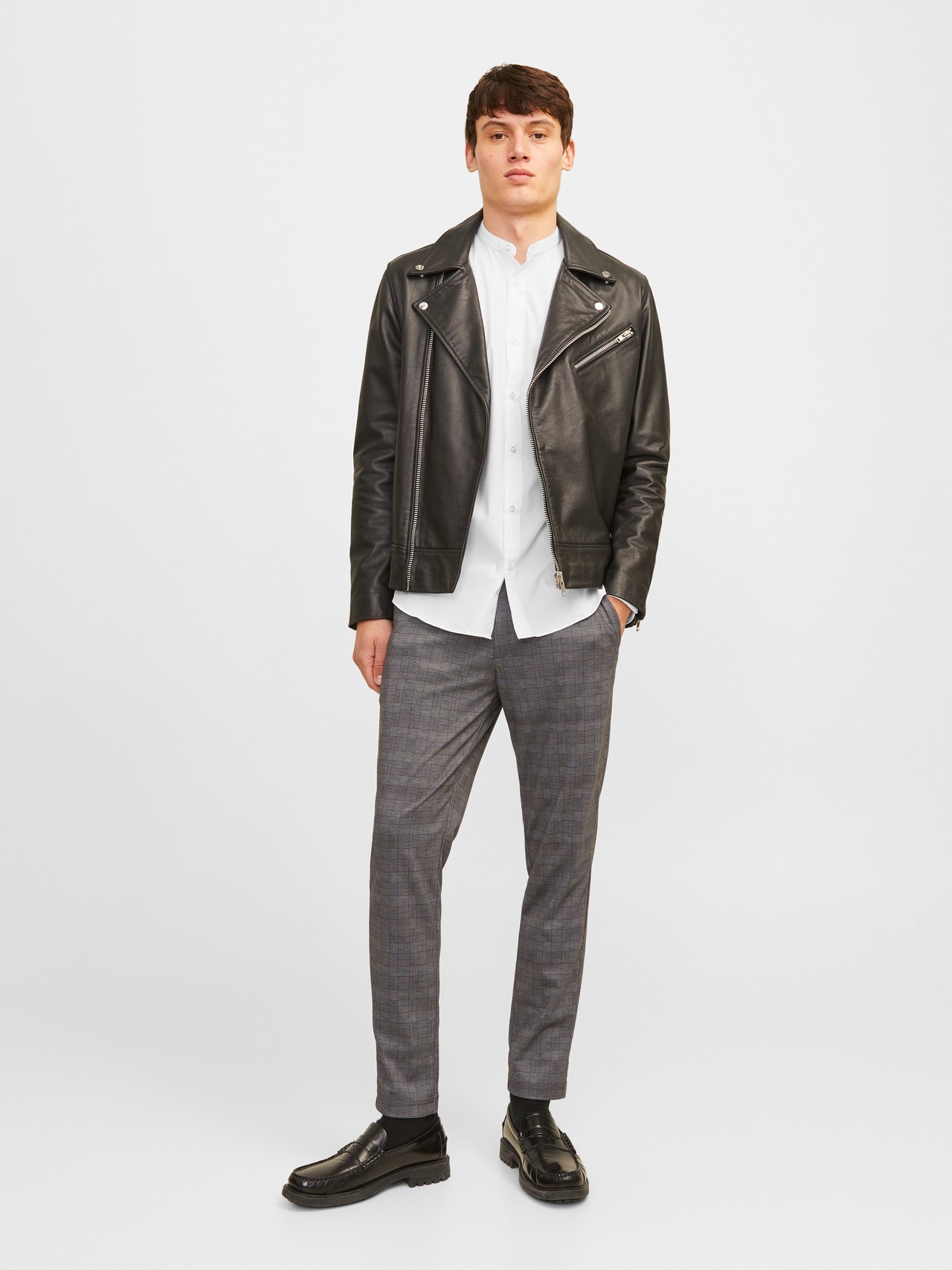 Jack & Jones Slim Fit Neformalus marškiniai -White - 12205921