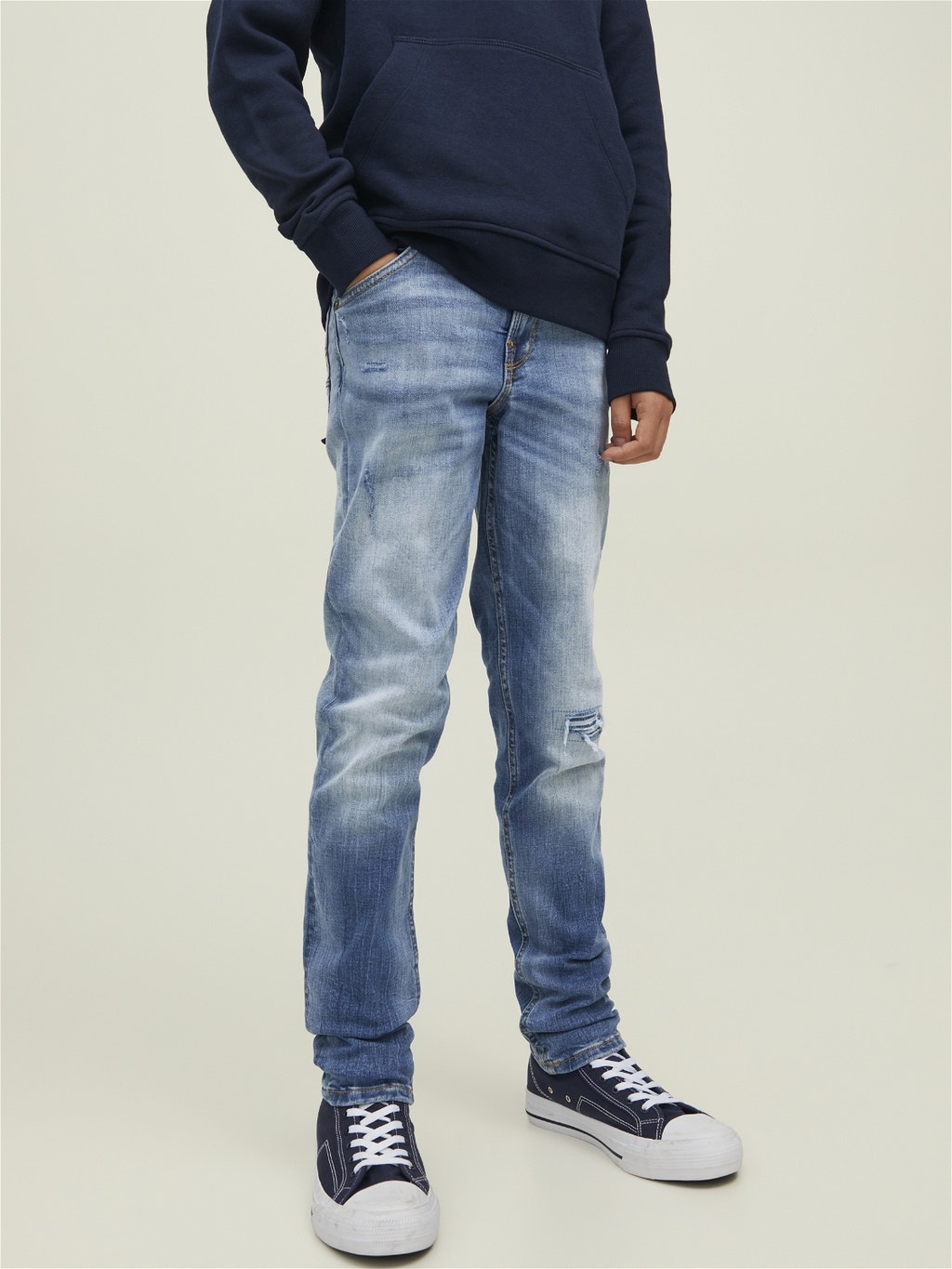 gevolgtrekking Avonturier Ontkennen Jongens Glenn Fox GE 062 Slim fit jeans | Medium Blue | Jack & Jones®