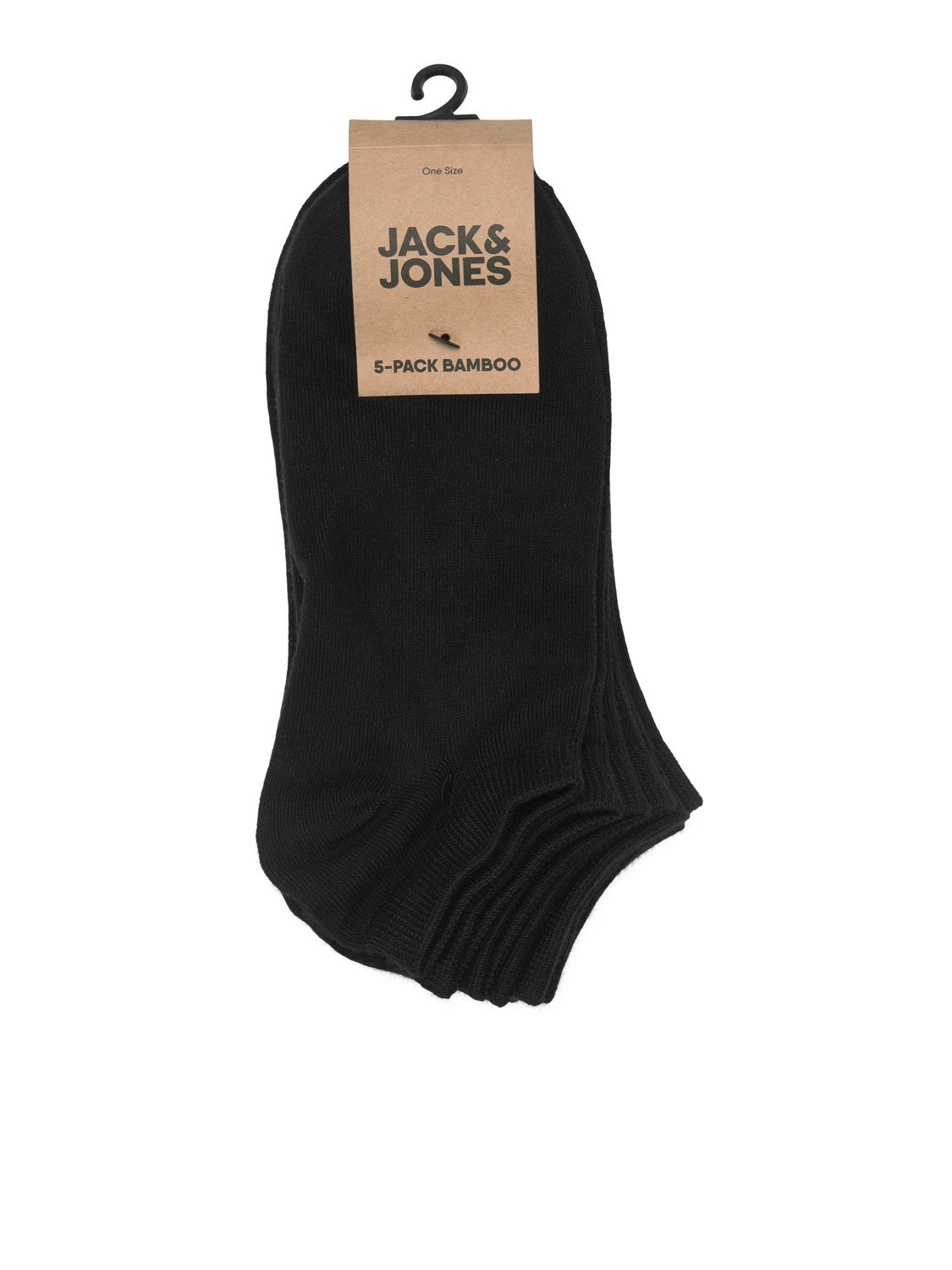Jack & Jones 5-pak Skarpeta -Black - 12206139