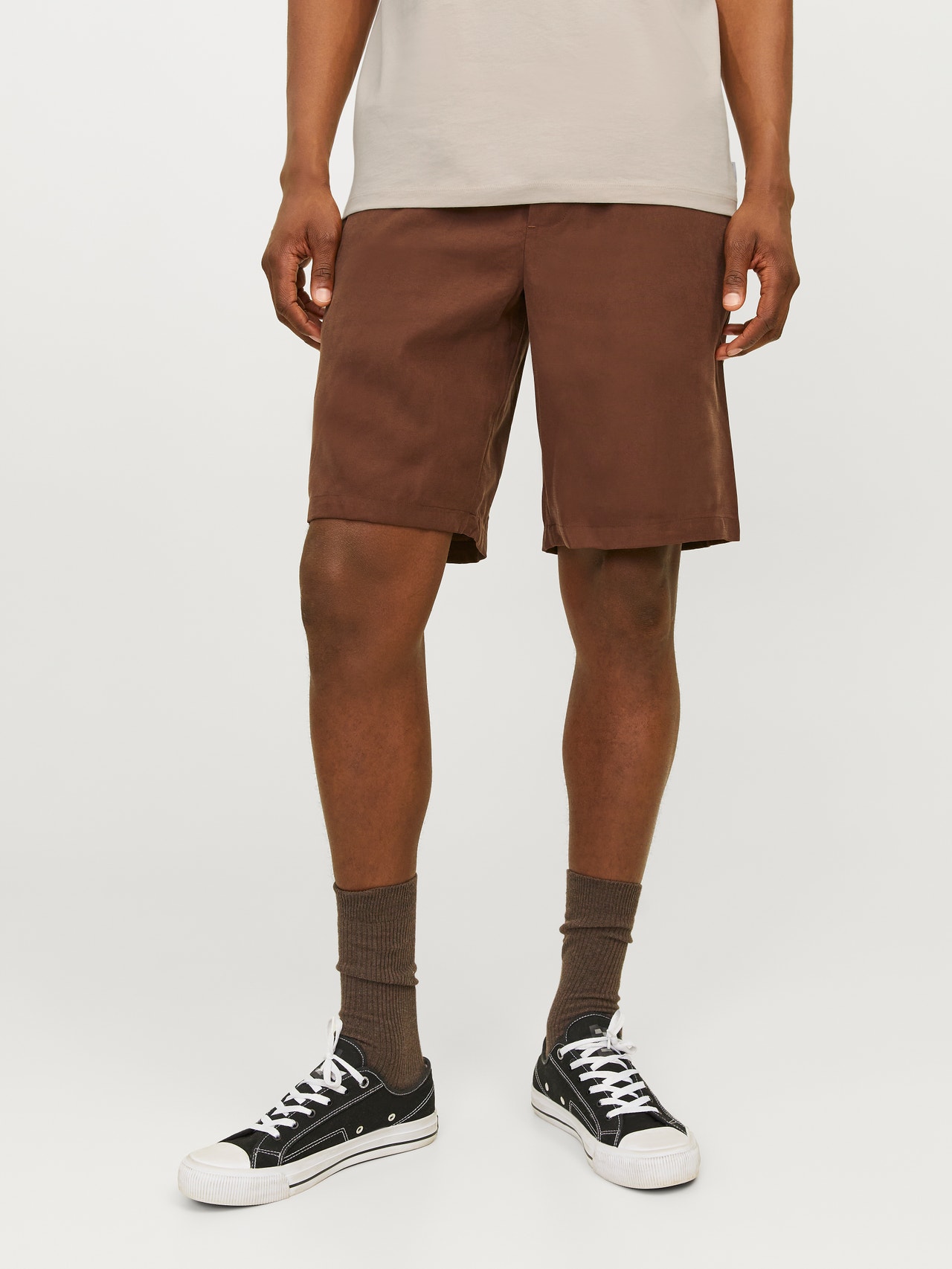 Jack & Jones Regular Fit Lühikesed püksid -Seal Brown - 12206195