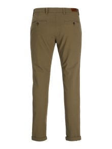 Jack & Jones Priglundantis kirpimas Chino kelnės -Olive Night - 12206198