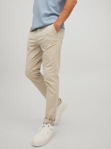 Jack & Jones Priglundantis kirpimas Chino kelnės -Dune - 12206198