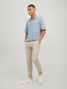 Jack & Jones Priglundantis kirpimas Chino kelnės -Dune - 12206198