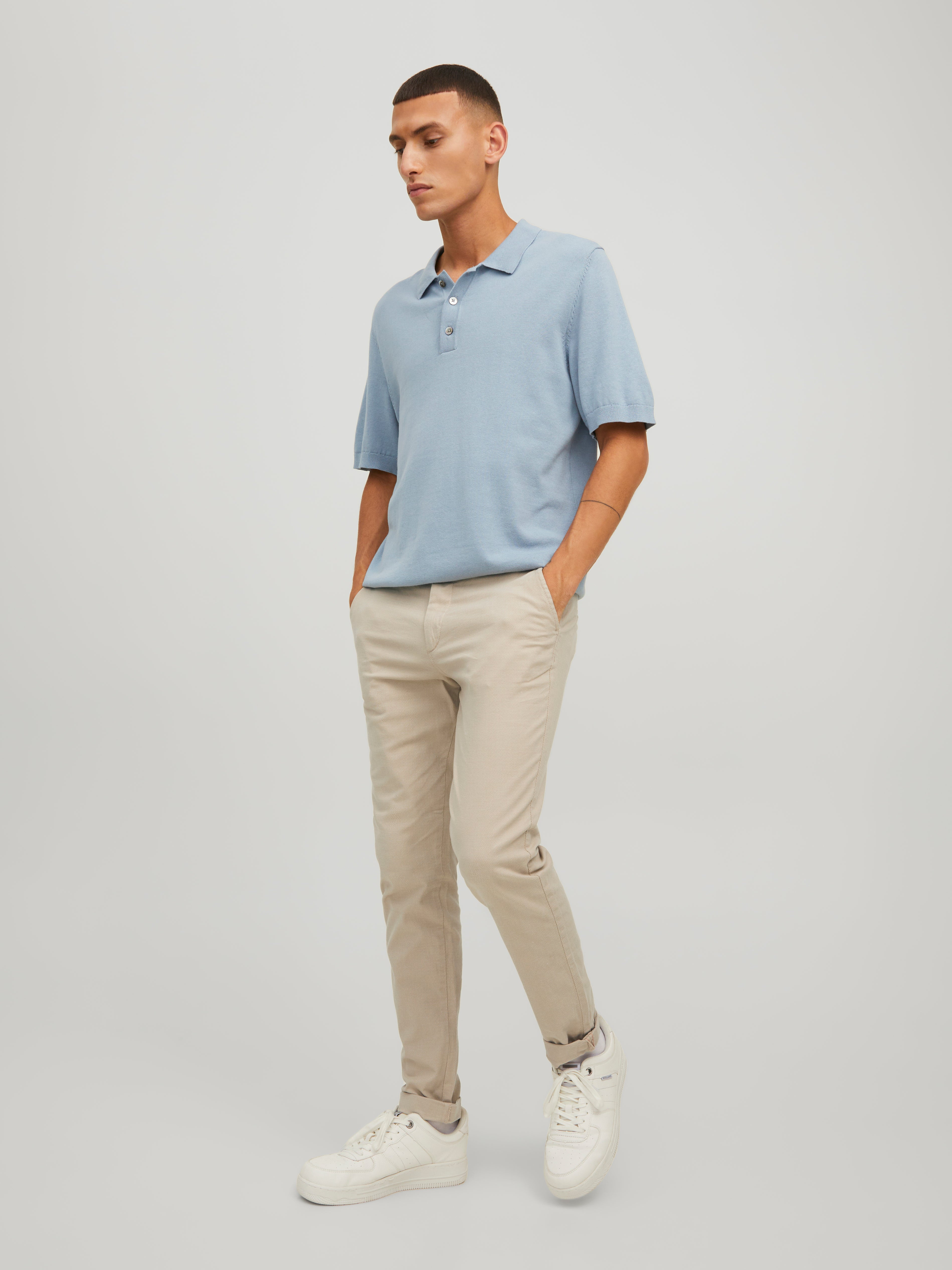 Jack & Jones Slim Fit Chino kelnės -Dune - 12206198