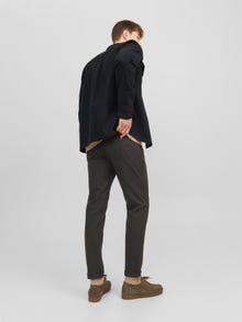 Jack & Jones Slim Fit Spodnie chino -Mulch - 12206198