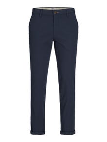 Jack & Jones Slim Fit Chino trousers -Navy Blazer - 12206198