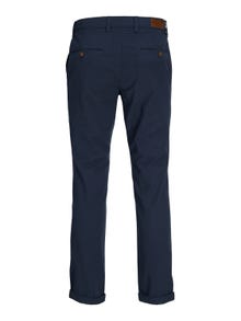Jack & Jones Slim Fit Spodnie chino -Navy Blazer - 12206198