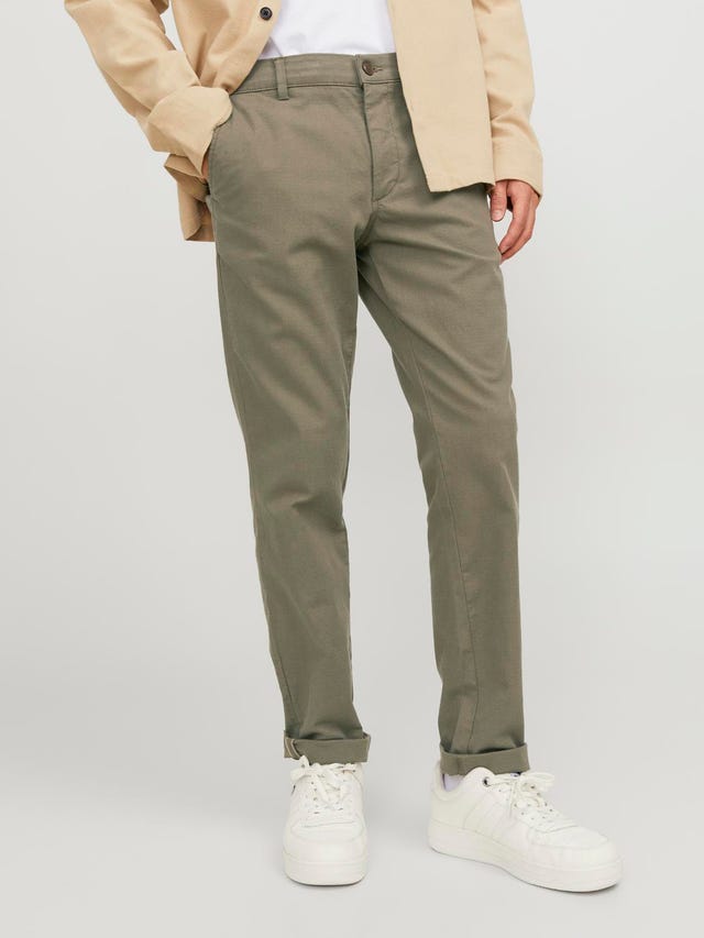 Jack & Jones Slim Fit Plátěné kalhoty Chino - 12206198