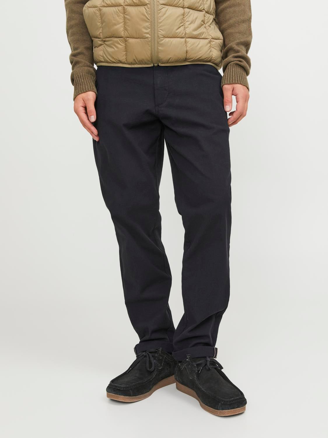 9.9 💖 | Tap tap trousers 550฿ สี: ดำ,เทา,ครีม กางเกงเอวสูงทรงขากระบ�... |  Instagram