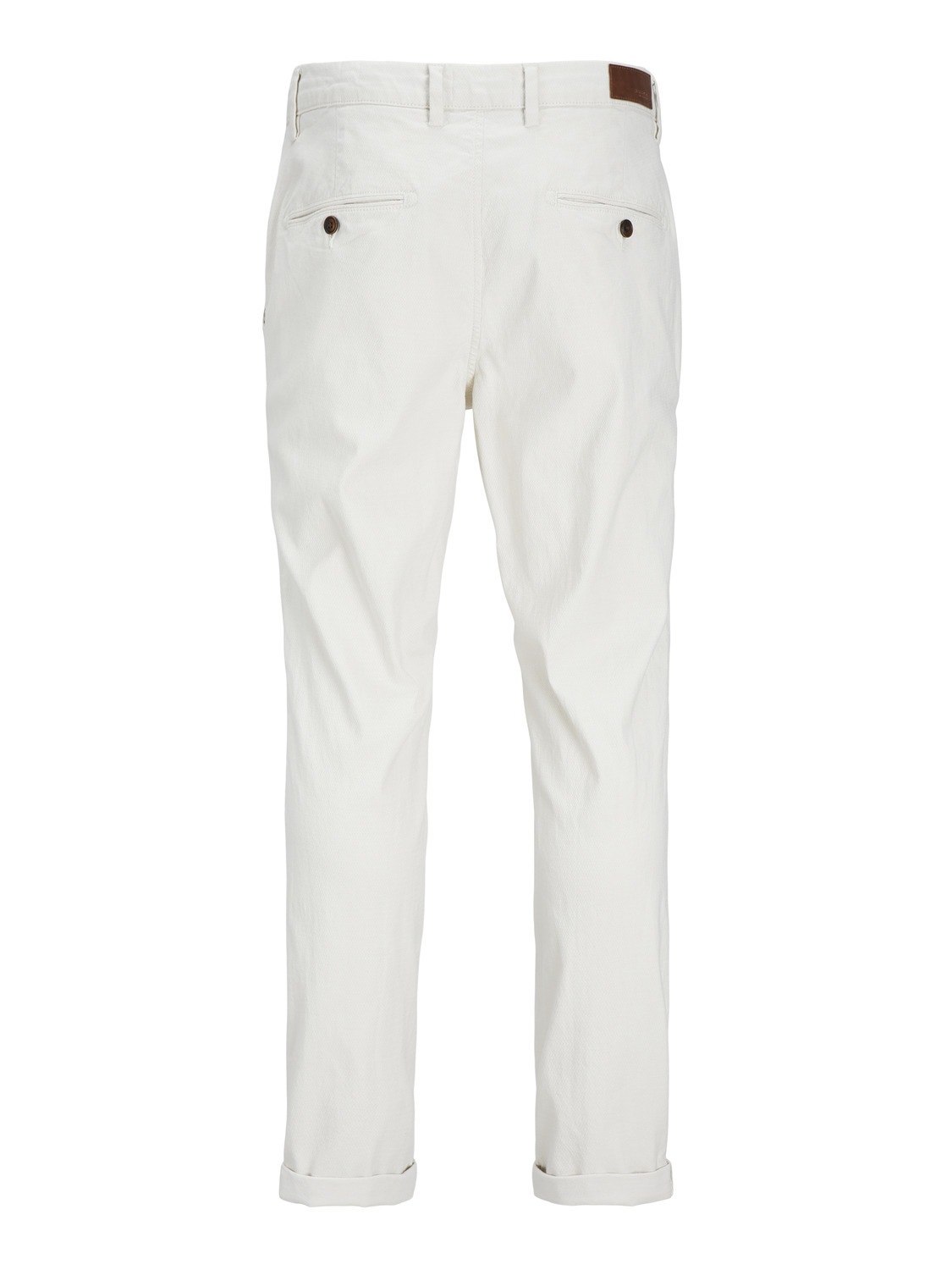 Jack & Jones Slim Fit Spodnie chino -Bright White - 12206198