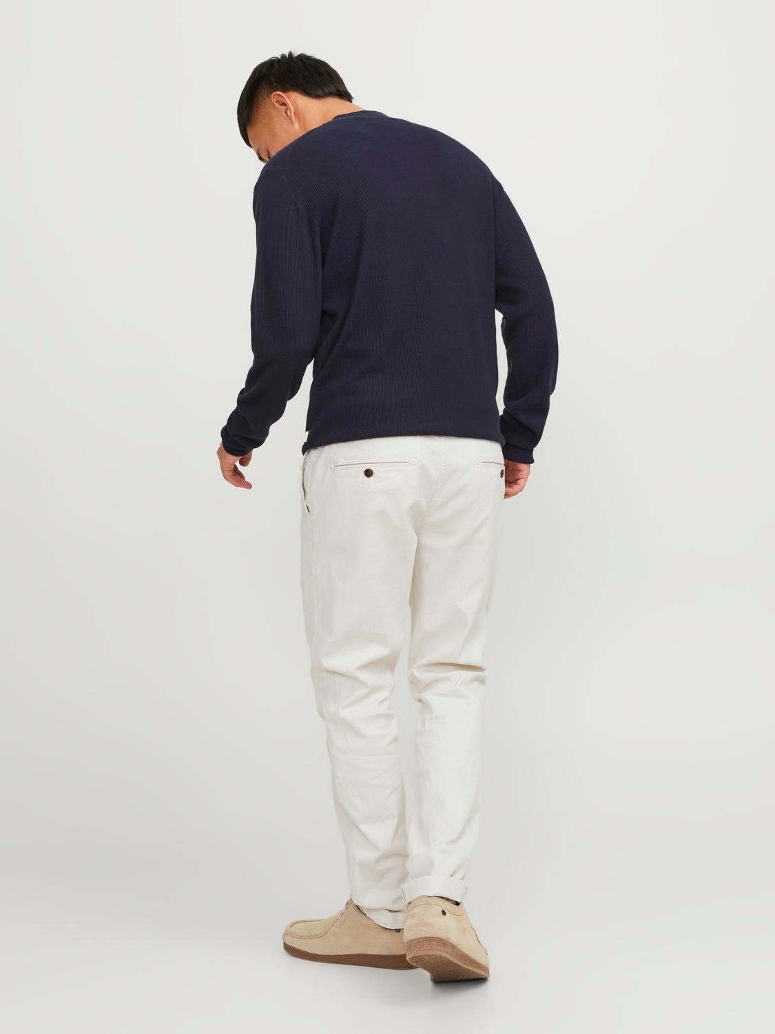 Jack & Jones Pantalon chino Slim Fit -Bright White - 12206198