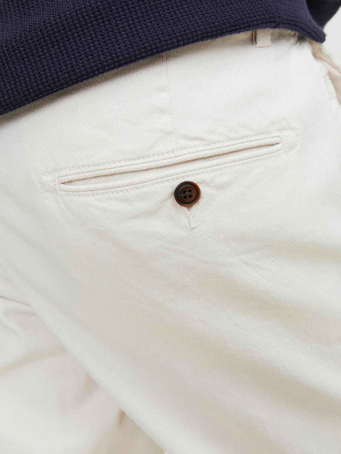 Jack & Jones Slim Fit Chino trousers -Bright White - 12206198