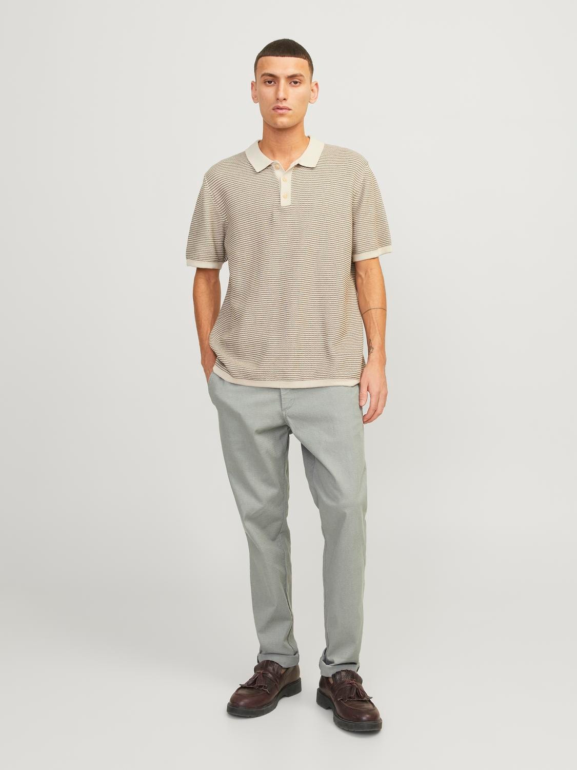 Jack & Jones Slim Fit Chino kelnės -Agave Green - 12206198