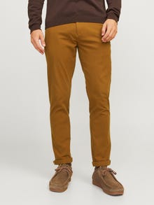 Jack & Jones Priglundantis kirpimas Chino kelnės -Monks Robe - 12206198