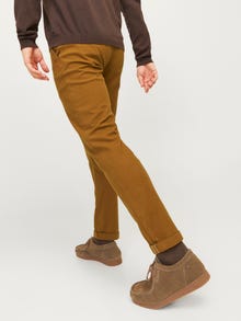 Jack & Jones Priglundantis kirpimas Chino kelnės -Monks Robe - 12206198
