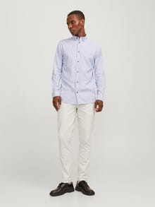 Jack & Jones Slim Fit Chinobukse -Glacier Gray - 12206198