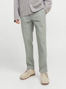 Jack & Jones Priglundantis kirpimas Chino kelnės -Iceberg Green - 12206198