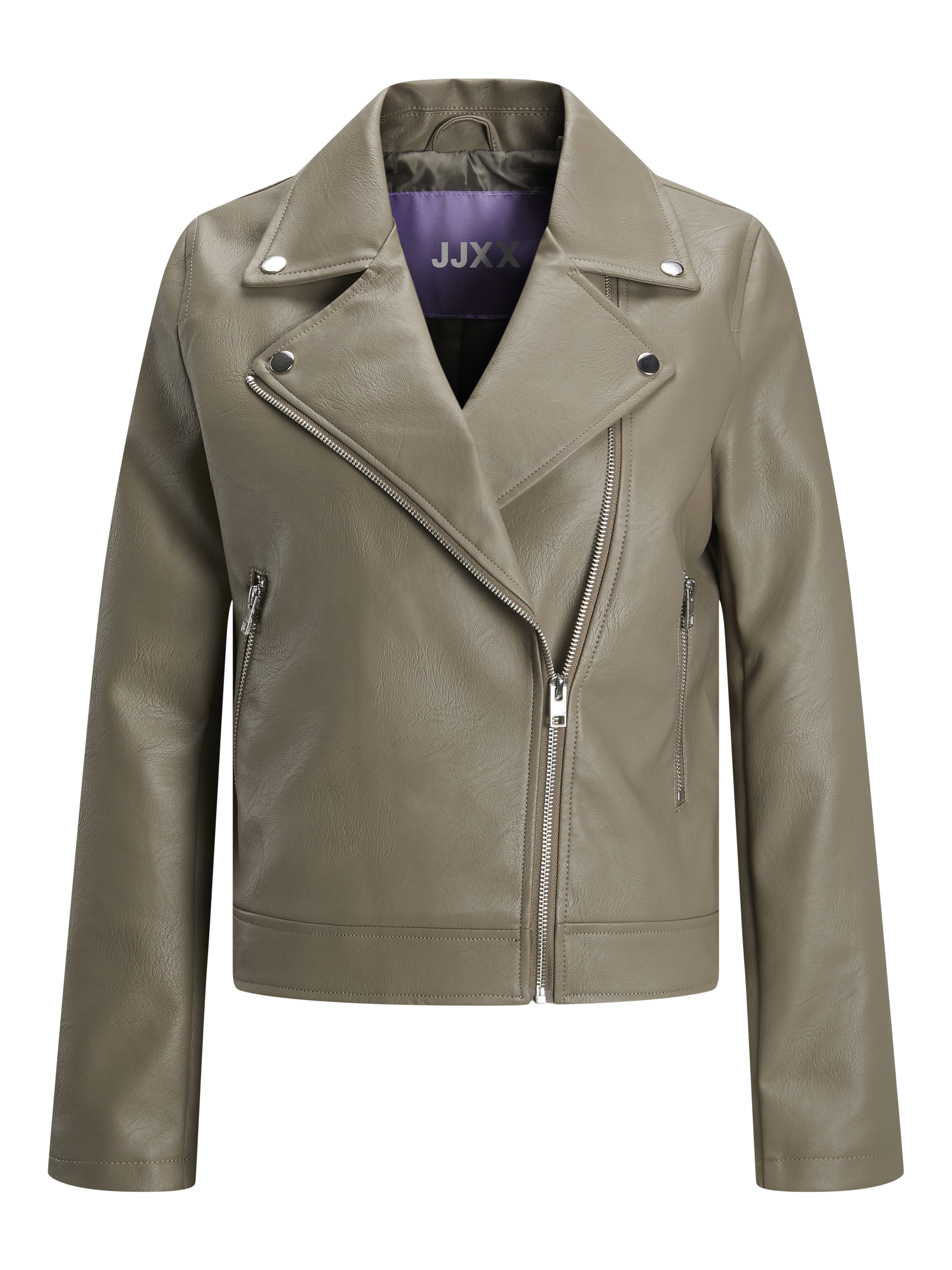 Thumbnail - Jxgail Bikerjacke In Lederoptik