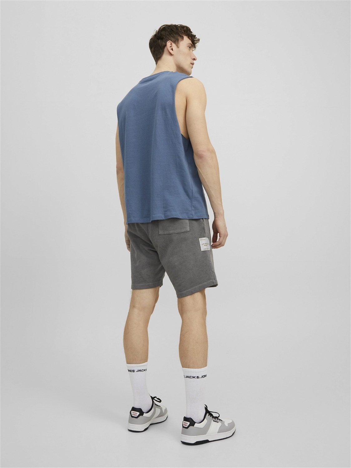 Jack & Jones Regular Fit Sweat shorts -Asphalt - 12206539