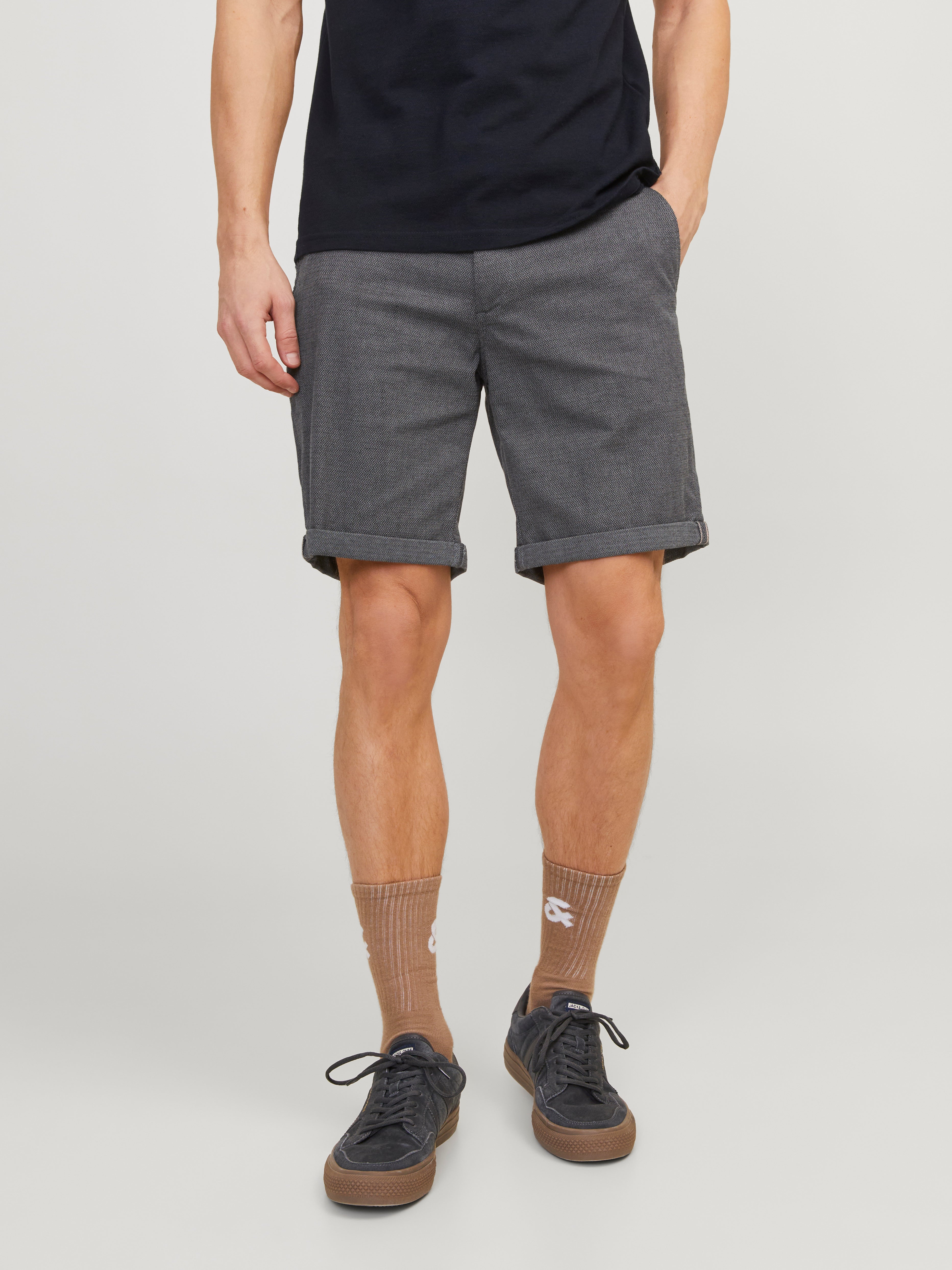 Jack & Jones Regular Fit Chino Shorts -Faded Denim - 12206889