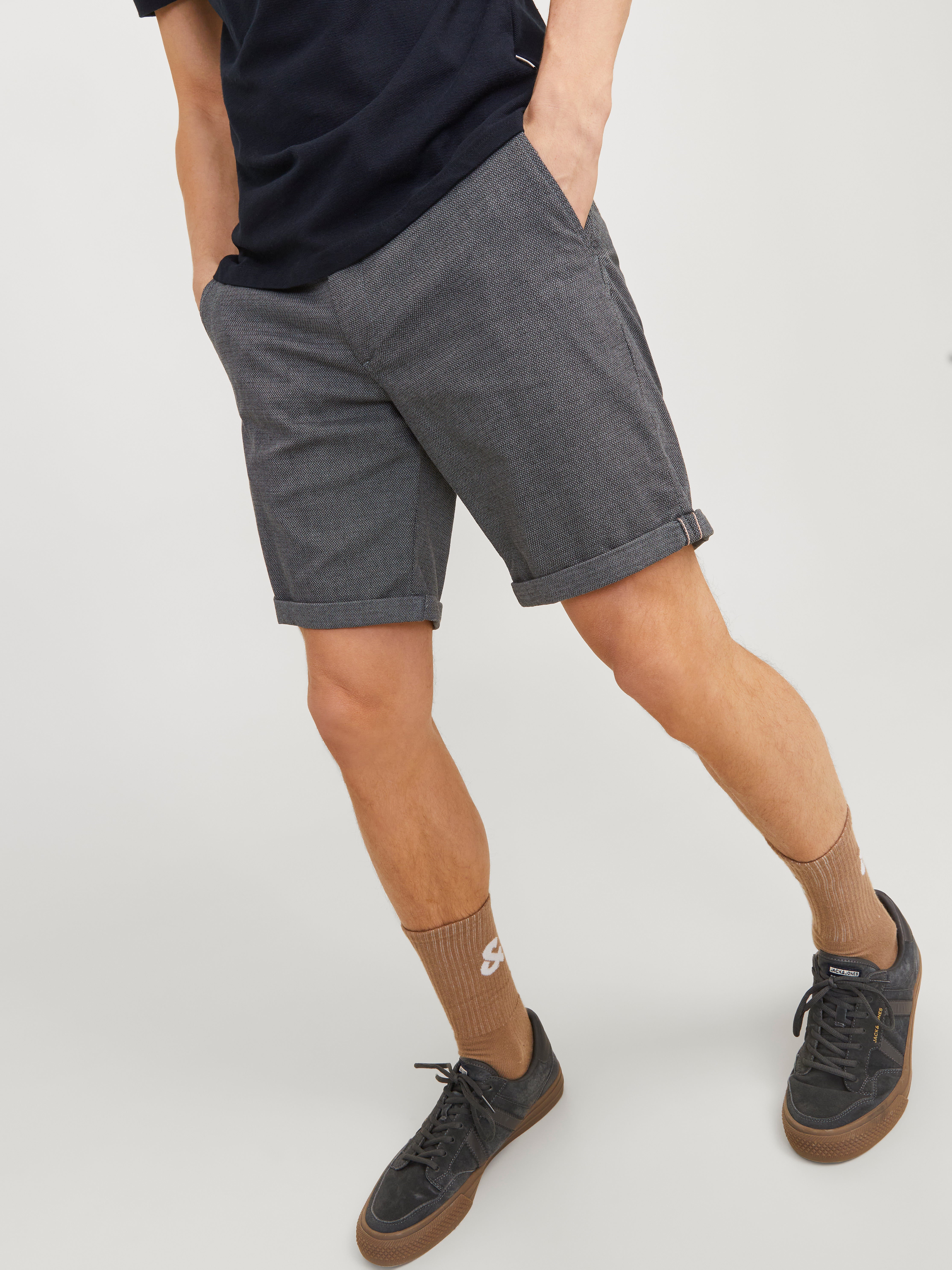 Jack & Jones Regular Fit Chino Shorts -Faded Denim - 12206889