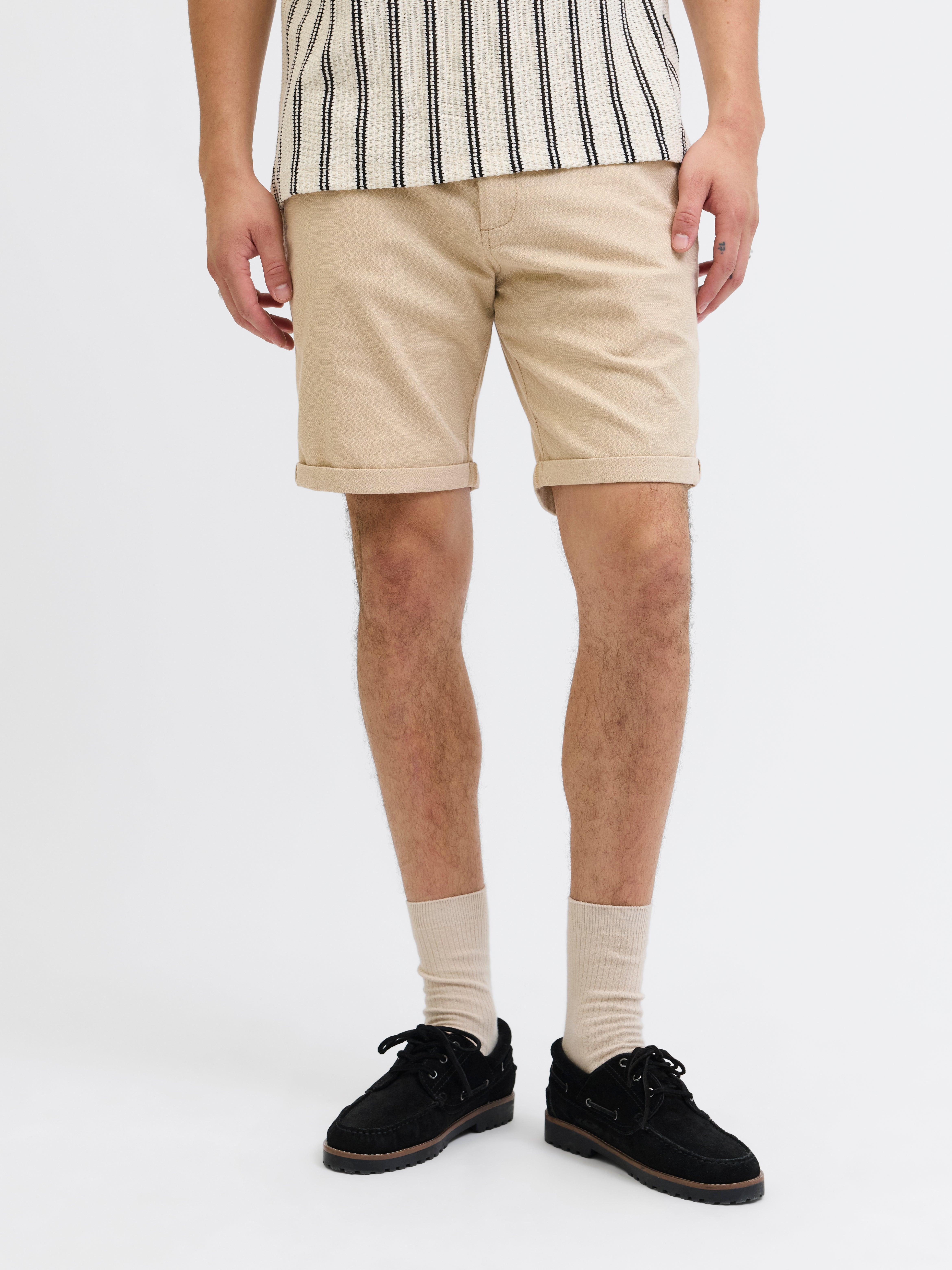 Jack & Jones Regular Fit Krótkie chinosy -Dune - 12206889