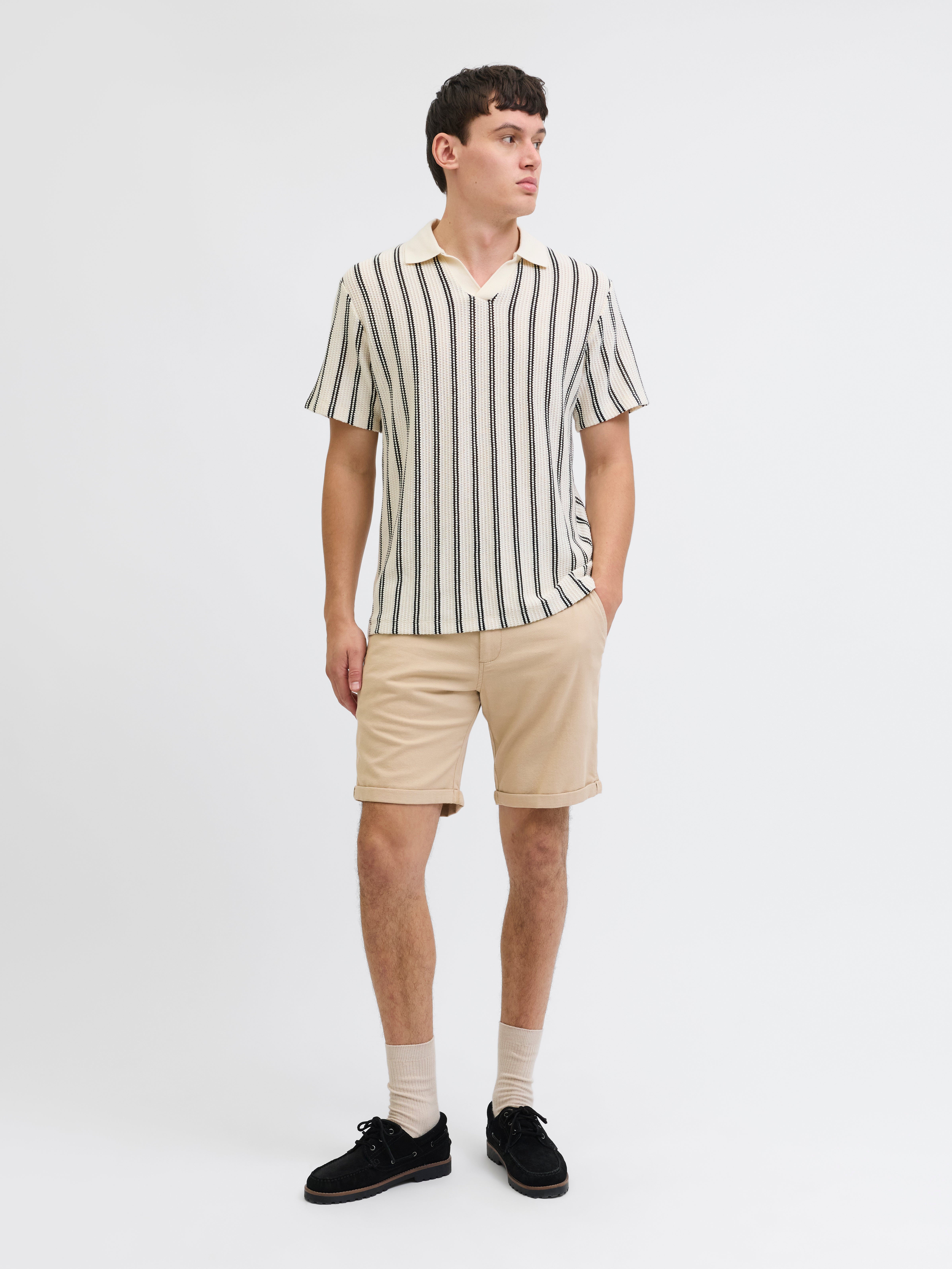 Jack & Jones Regular Fit Krótkie chinosy -Dune - 12206889