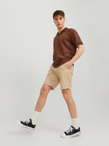 Jack & Jones Klasikinis kirpimas Chino šortai -Dune - 12206889