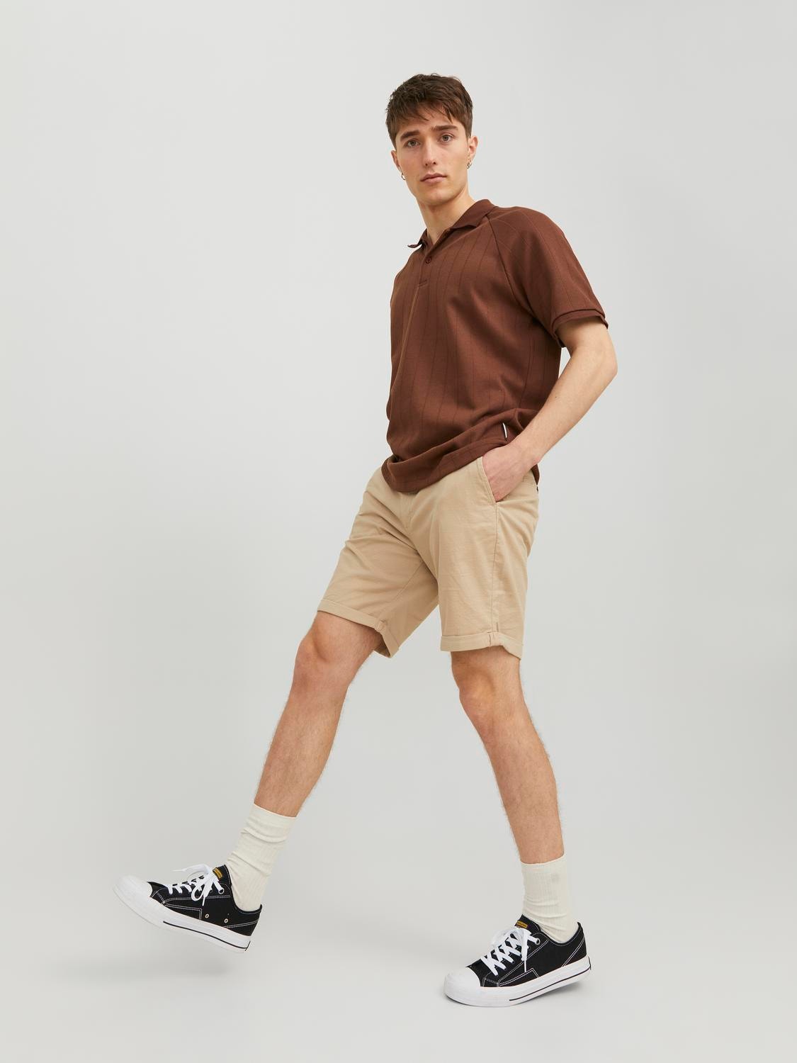 Jack & Jones Regular Fit Chino shorts -Dune - 12206889