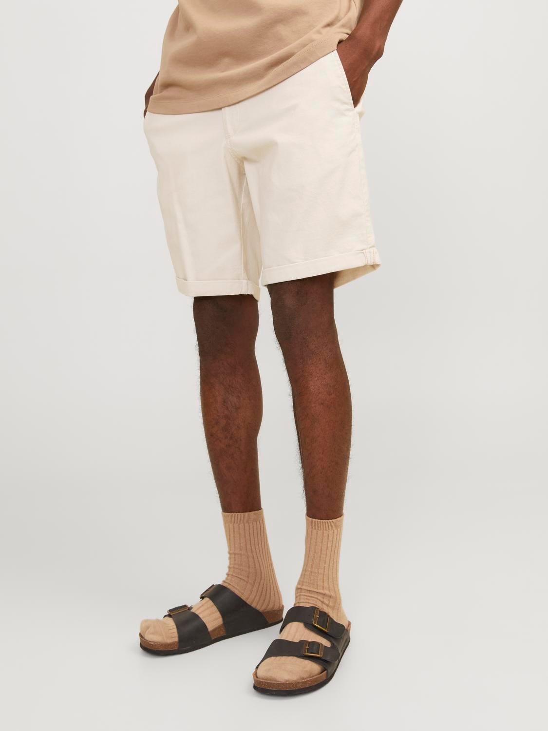 Normal Geschnitten Chino Shorts