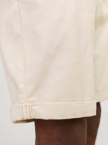 Jack & Jones Regular Fit Lühikesed puuvillased püksid -Bright White - 12206889