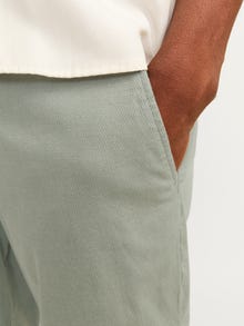 Jack & Jones Regular Fit Lühikesed puuvillased püksid -Agave Green - 12206889