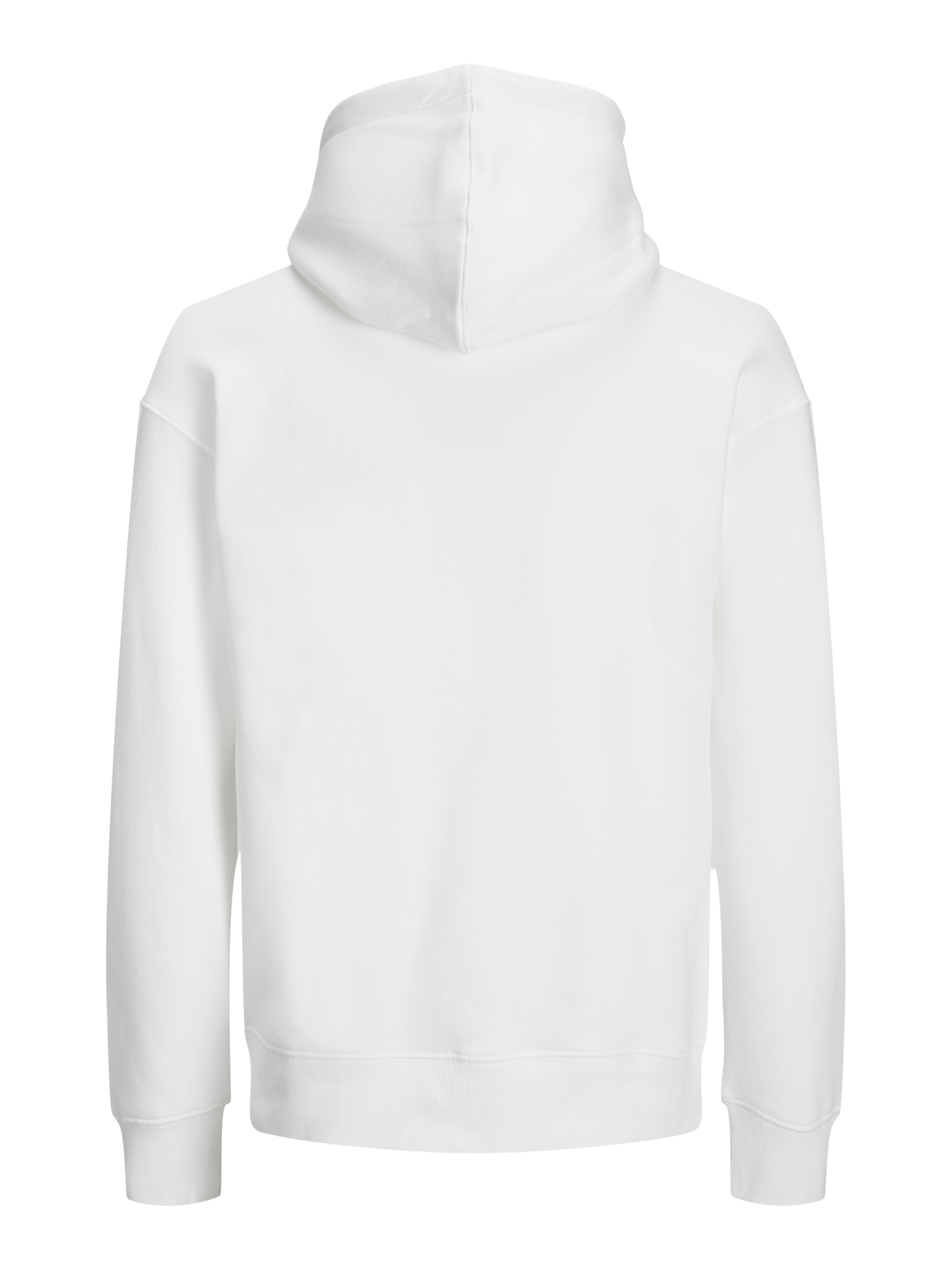Plain Hoodie White Jack Jones