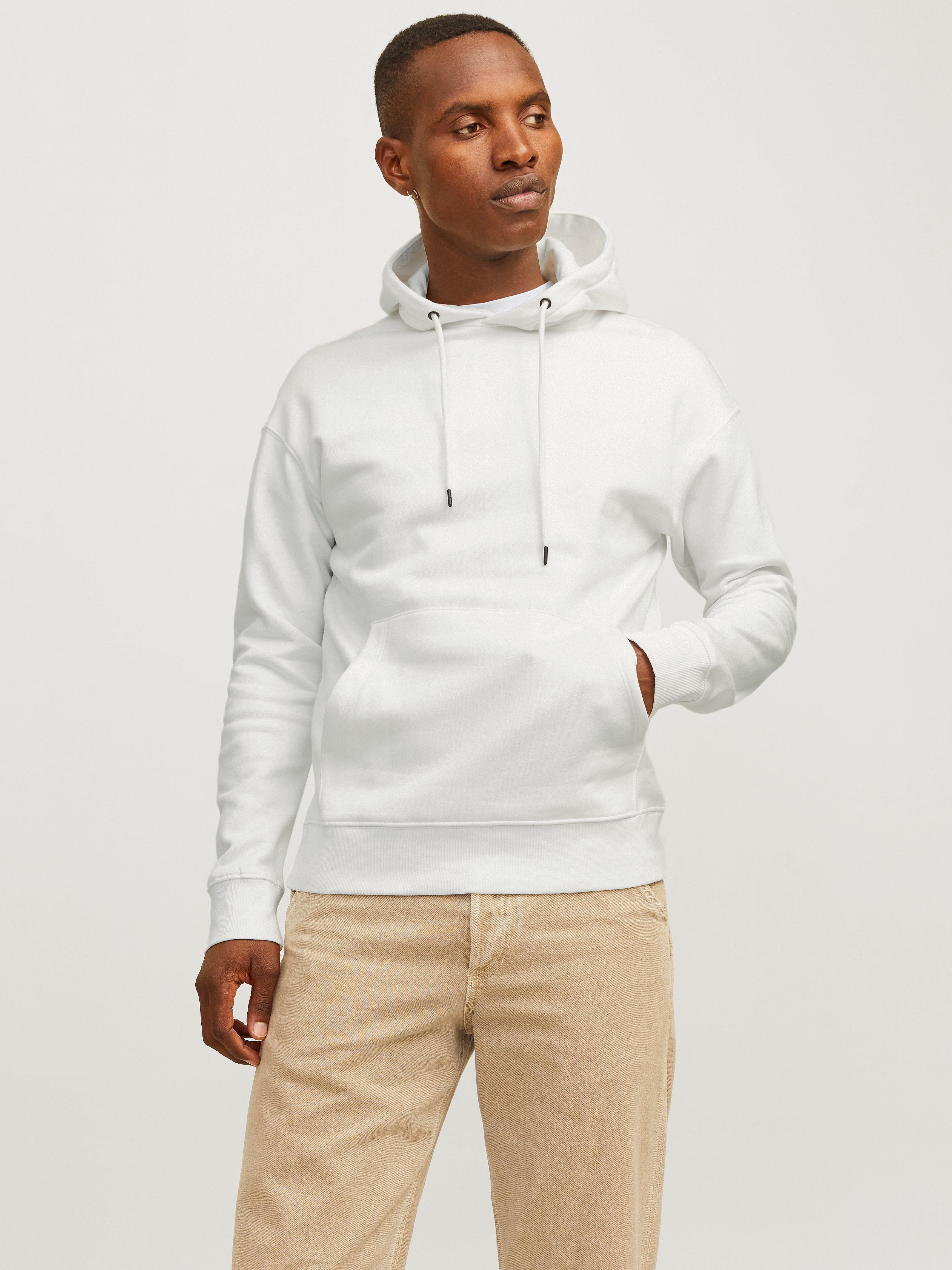 Sweat À Capuche Uni - Jack & Jones - Modalova