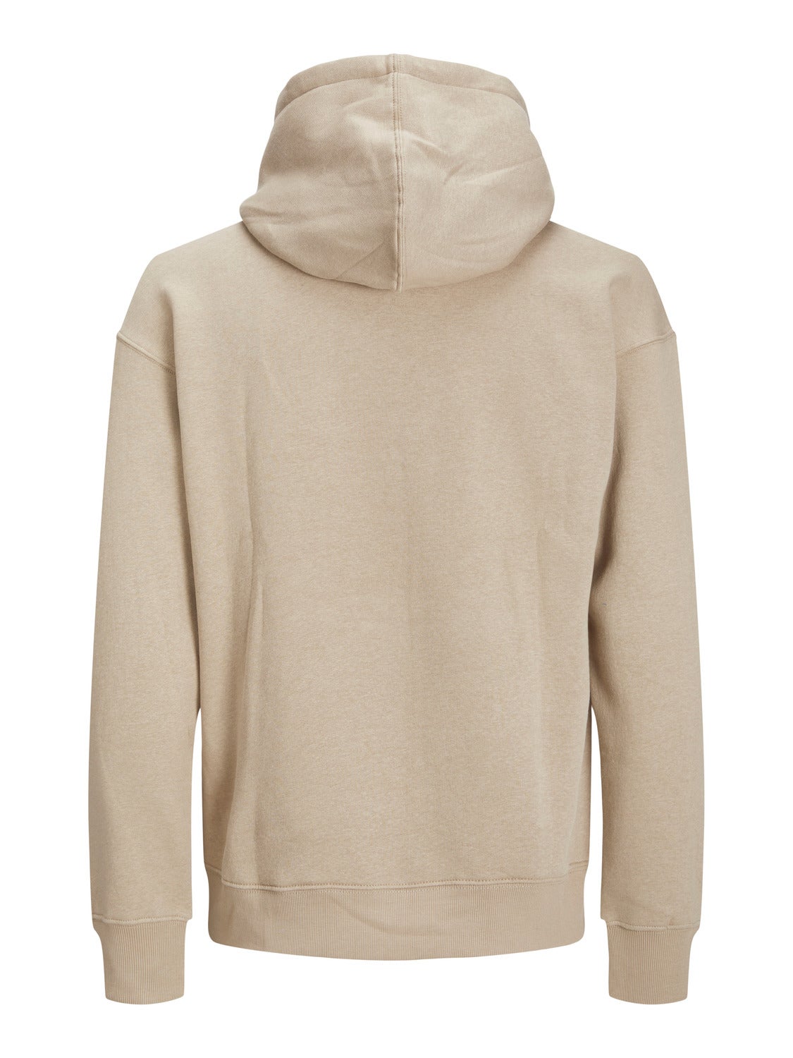 Sweat capuche Uni Beige Jack Jones