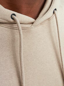 Jack & Jones Hoodie Liso -Crockery - 12208157