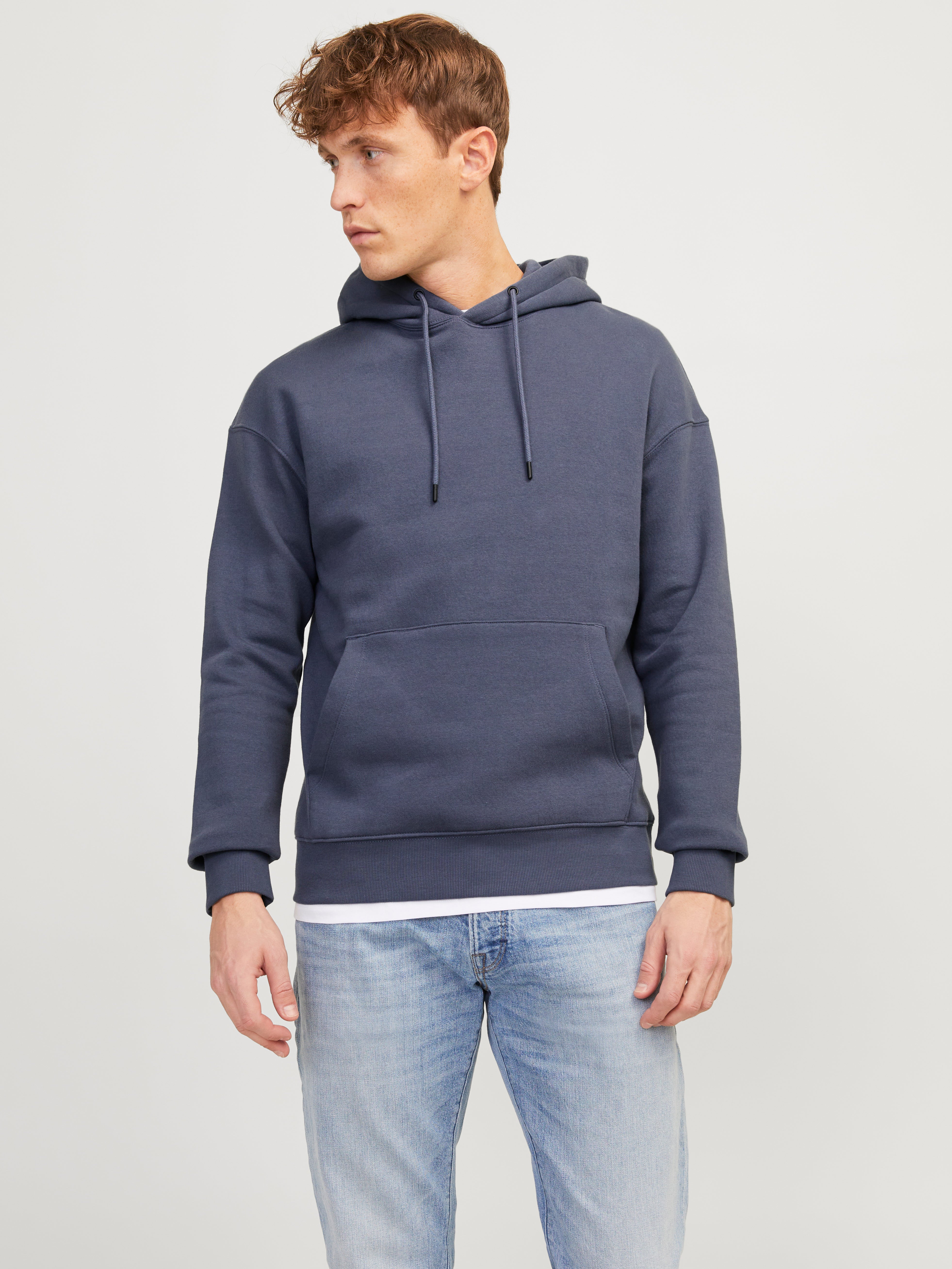 Sweat À Capuche Uni - Jack & Jones - Modalova