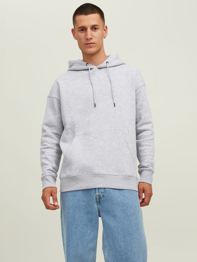 Jack & Jones Gładki Bluza z kapturem - 12208157