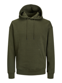 Jack & Jones Sweat à capuche Uni -Rosin - 12208157