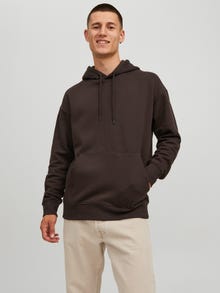 Jack & Jones Hoodie Liso -Mulch - 12208157