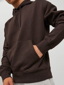 Jack & Jones Hoodie Liso -Mulch - 12208157