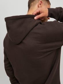 Jack & Jones Hoodie Liso -Mulch - 12208157