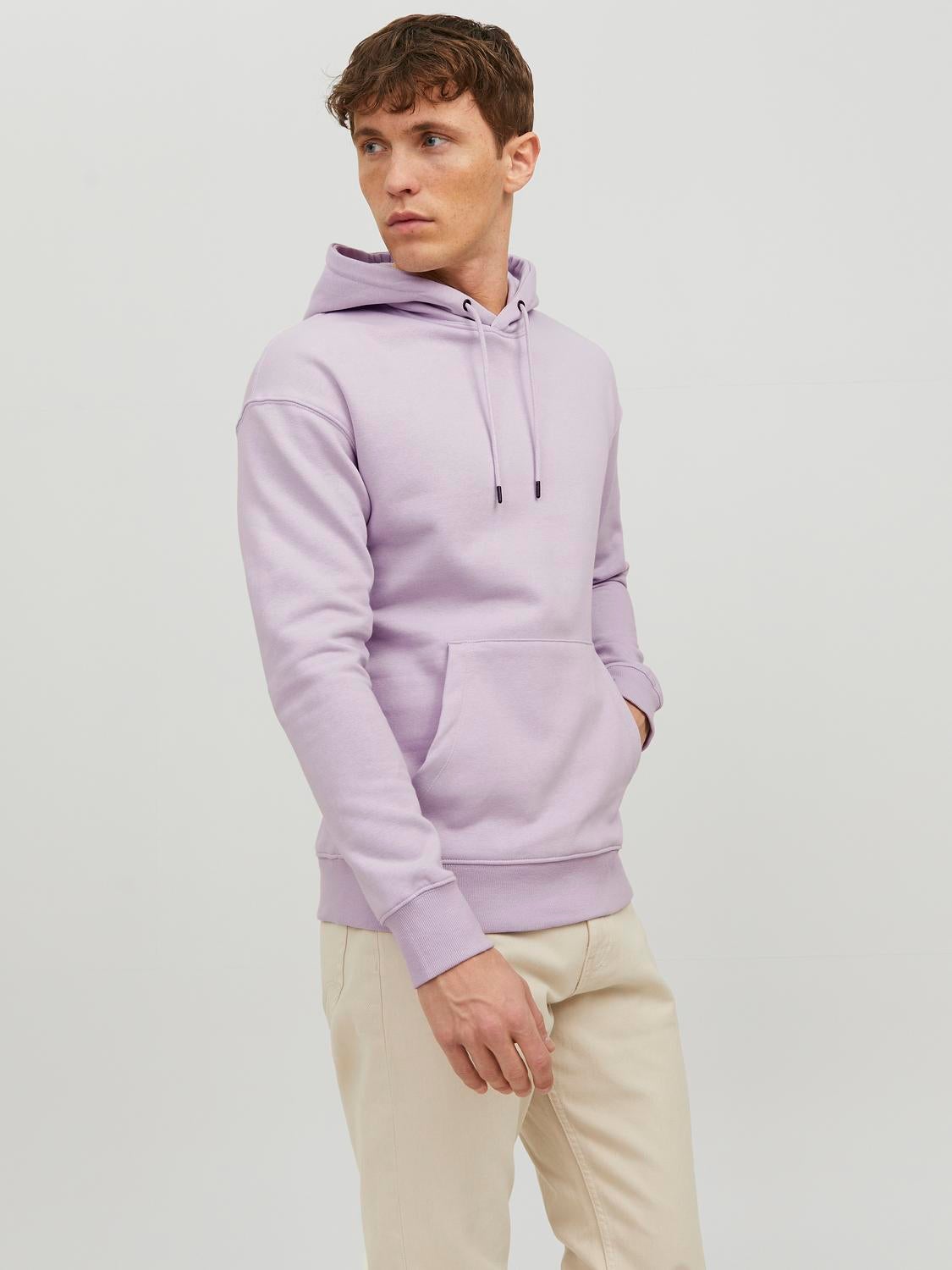 Vila Men's Hoodie - Purple - L