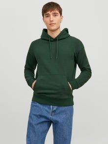 Jack & Jones Gładki Bluza z kapturem -Mountain View - 12208157