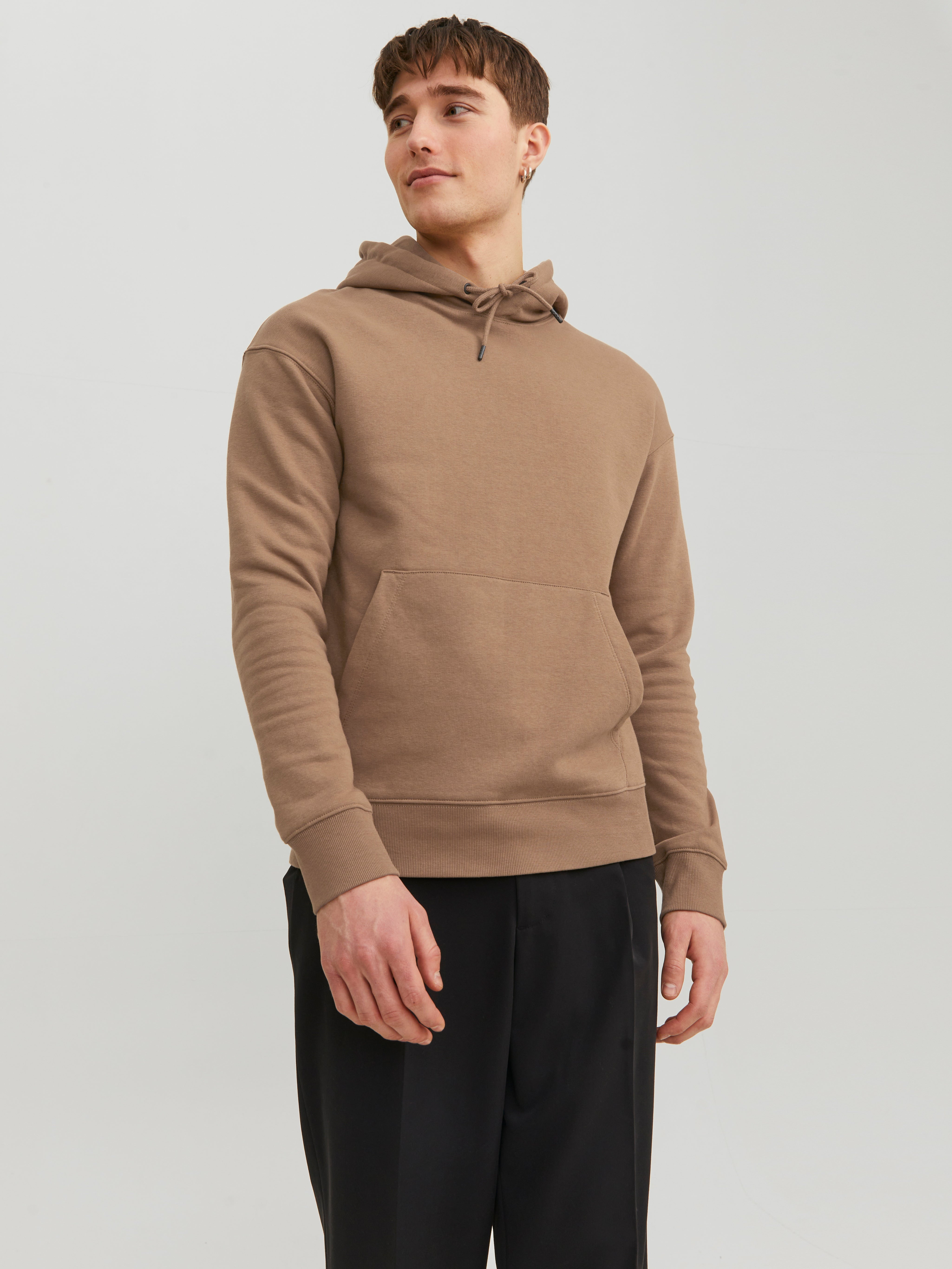 Sweat À Capuche Uni - Jack & Jones - Modalova