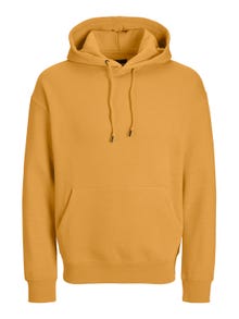 Jack & Jones Einfarbig Kapuzenpullover -Honey Gold - 12208157